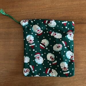 Santa treat/gift card bag